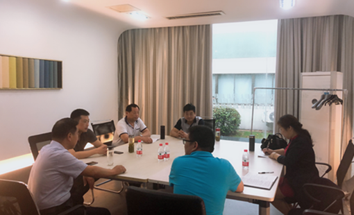 执行会长许胜利，常务副会长张文平、张玉坤开展调研