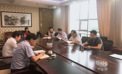 执行会长许胜利，常务副会长张文平、张玉坤开展调研