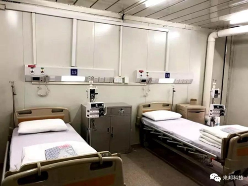 会员企业来邦科技股份公司两次驰援武汉火神山