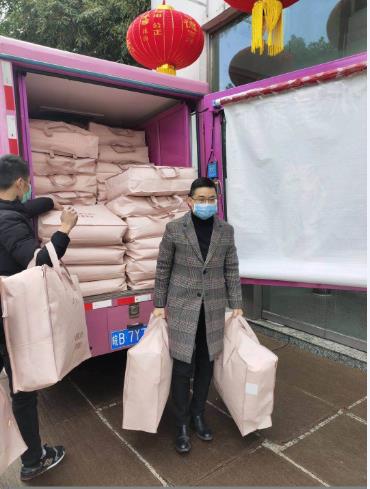 会员企业舒雅家具开展“新冠”疫情捐赠活动