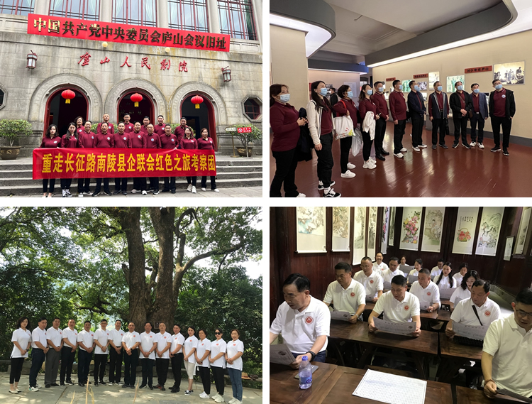 南陵县企联会常务会成员党建活动顺利进行