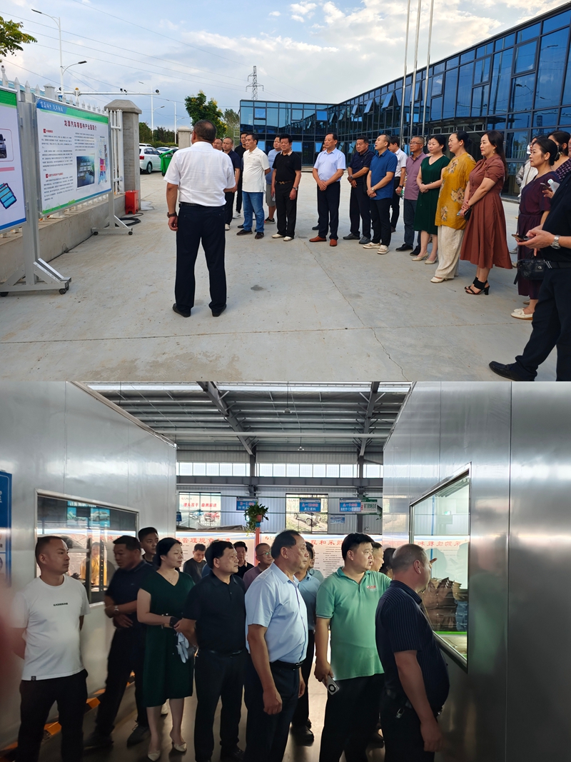 县企联会组织会员迎中秋学习考察活动